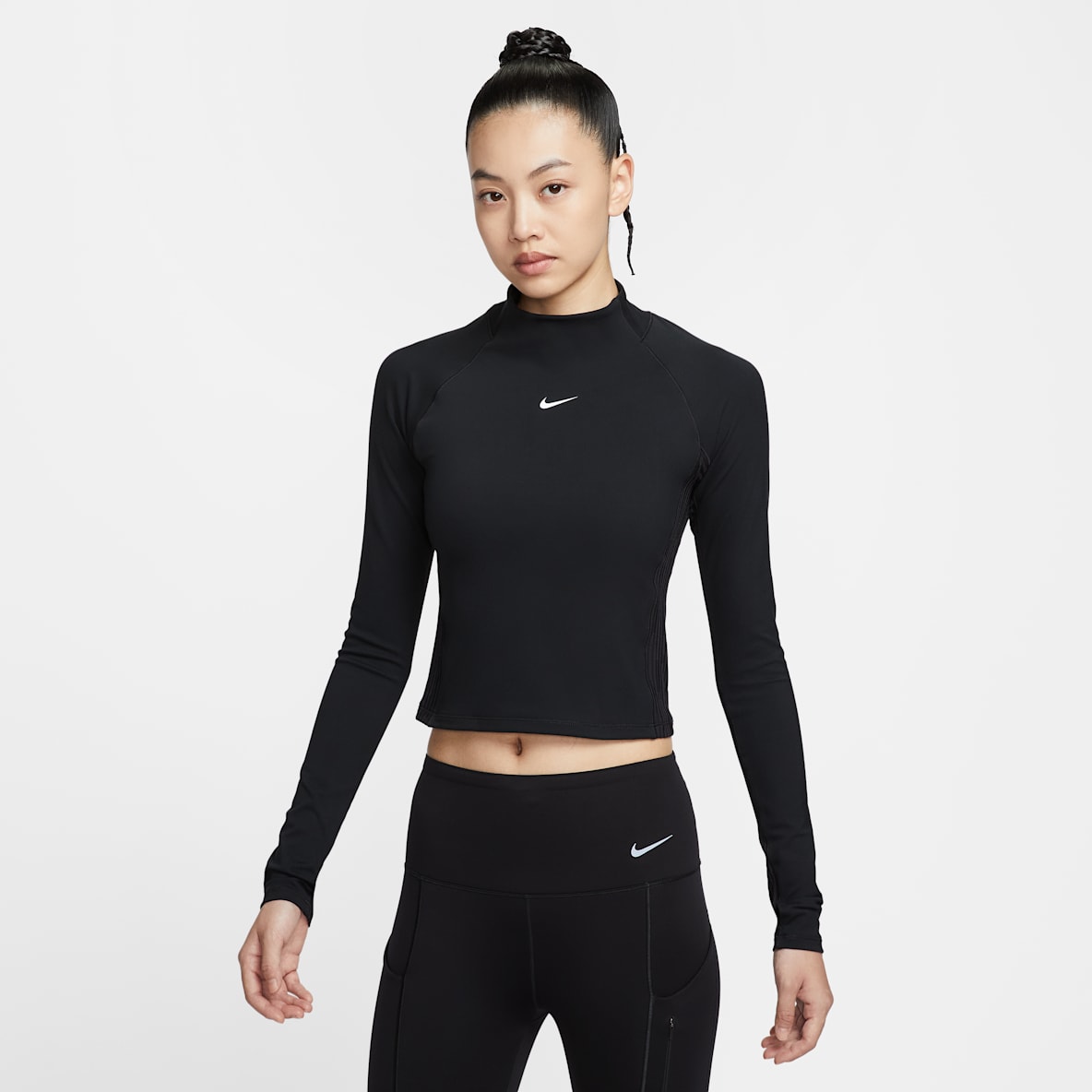 Nike Pro Dri-FIT 女子速干长袖紧身训练上衣
