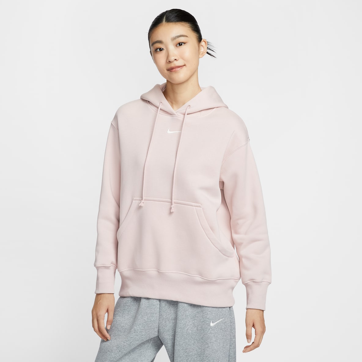 Nike Sportswear Phoenix Fleece 女子 Oversize 风加绒套头连帽衫