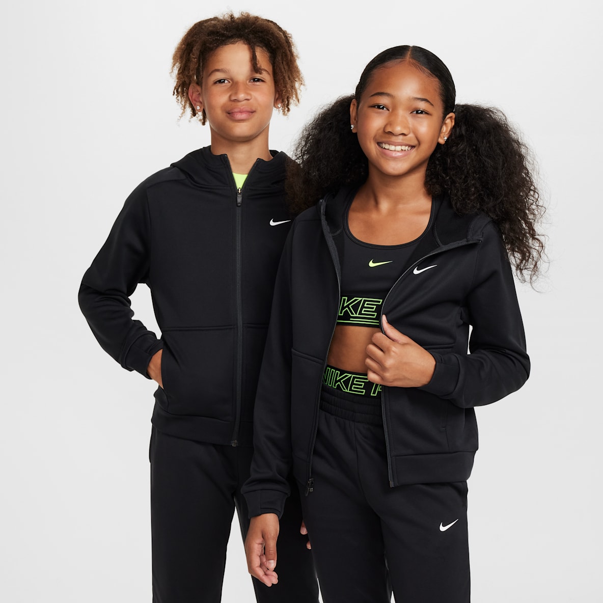 Nike Multi Therma-FIT 大童全长拉链开襟加绒连帽衫