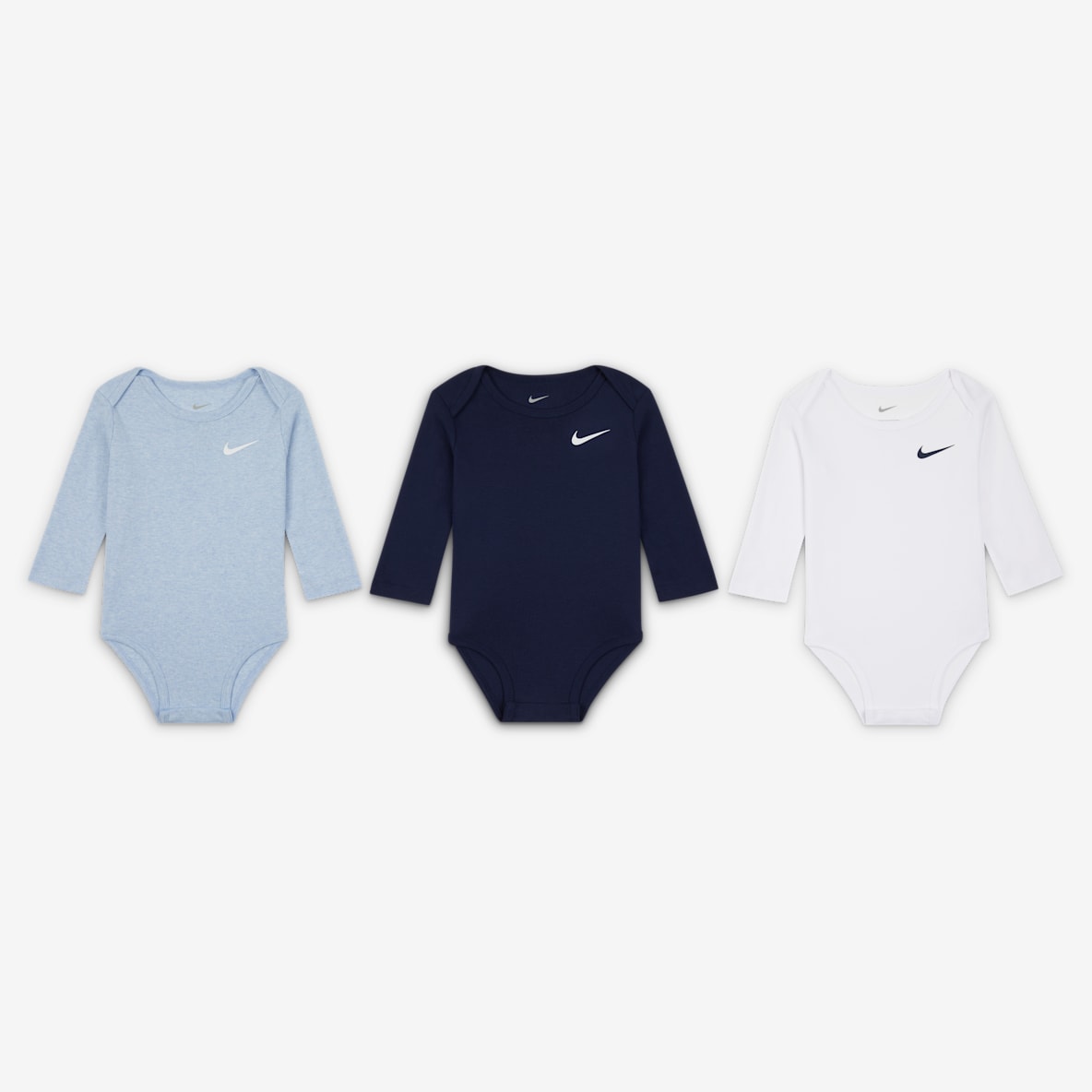Nike Nike 婴童长袖连体衣(3 件)