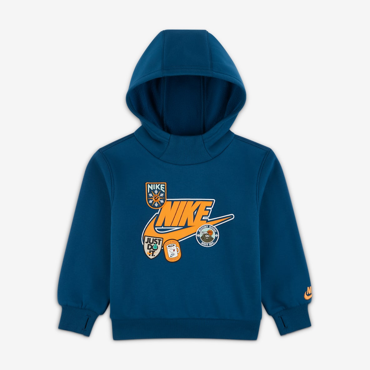 Nike 婴童加绒套头连帽衫