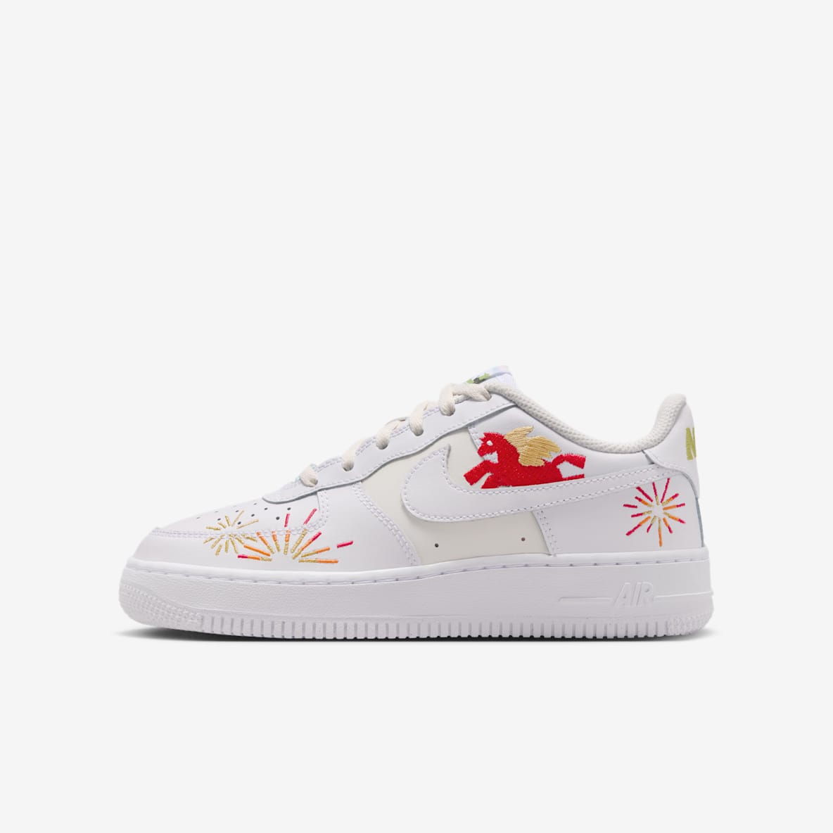 Nike Air Force 1 马年限定脱缰系列 新年款大童空军一号运动鞋