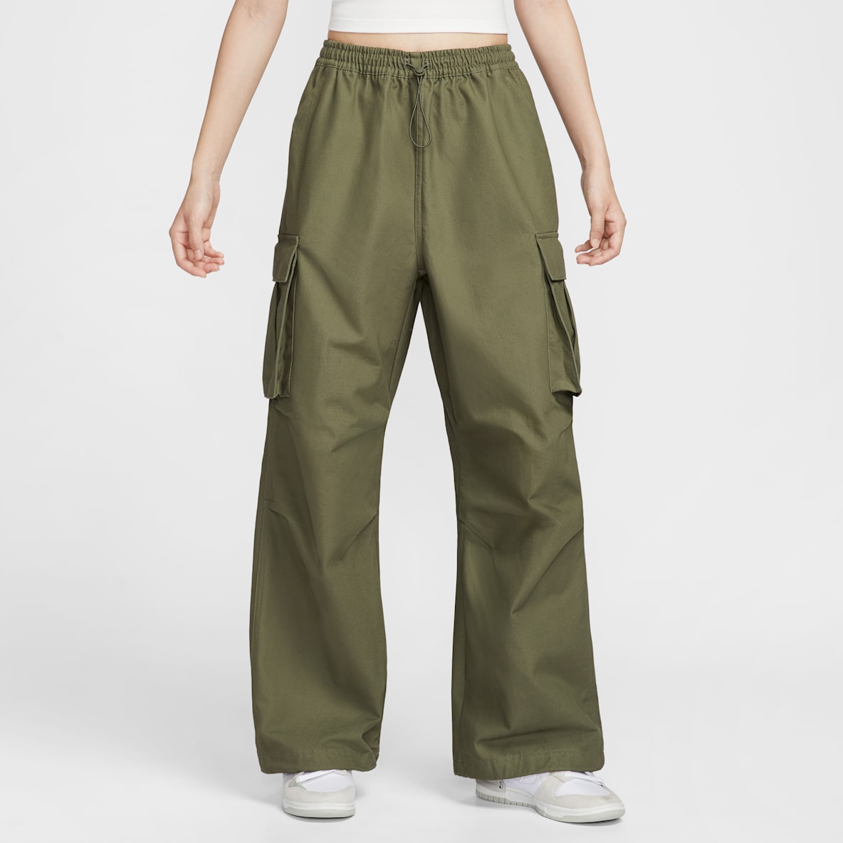 Nike Sportswear Nike Sportswear 女子中腰 Oversize 风梭织工装长裤