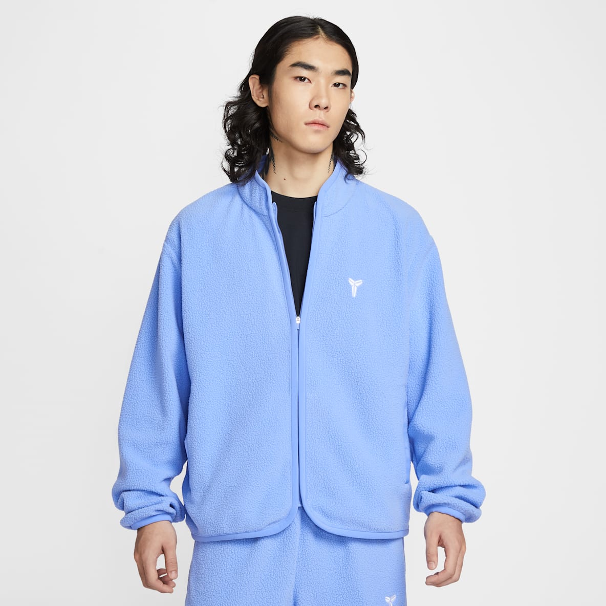 Kobe 科比男子冬季款仿羊羔绒篮球夹克