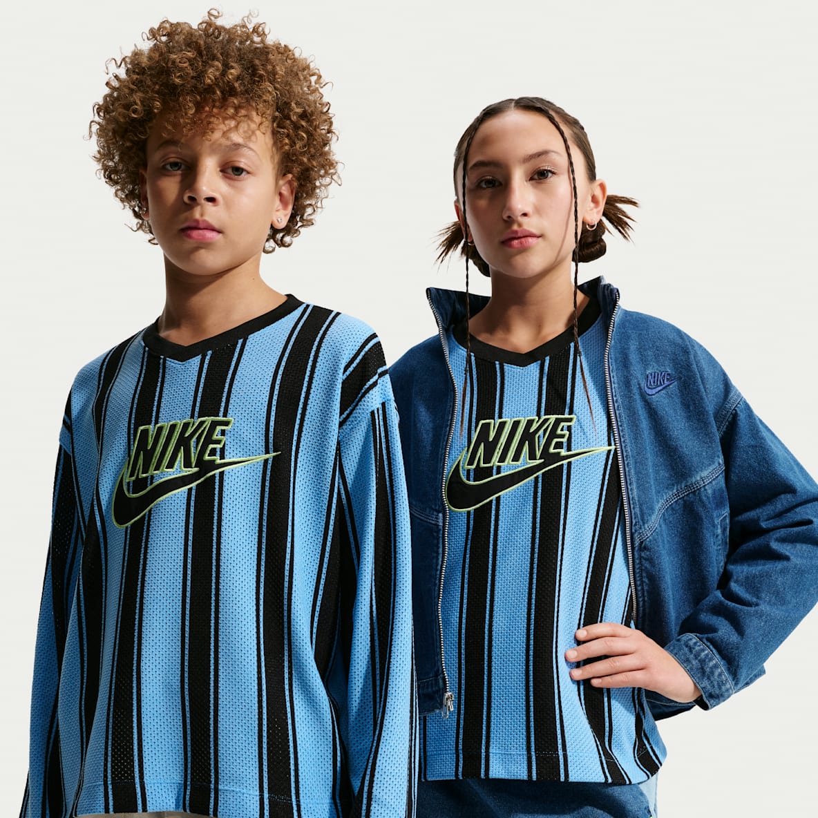 Nike Sportswear Collection 大童长袖网眼球衣