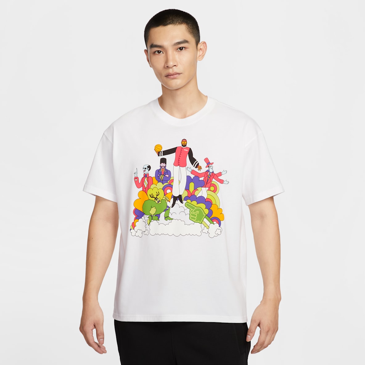 LeBron "Heat Wave" 詹姆斯“热火风暴”男子篮球T恤