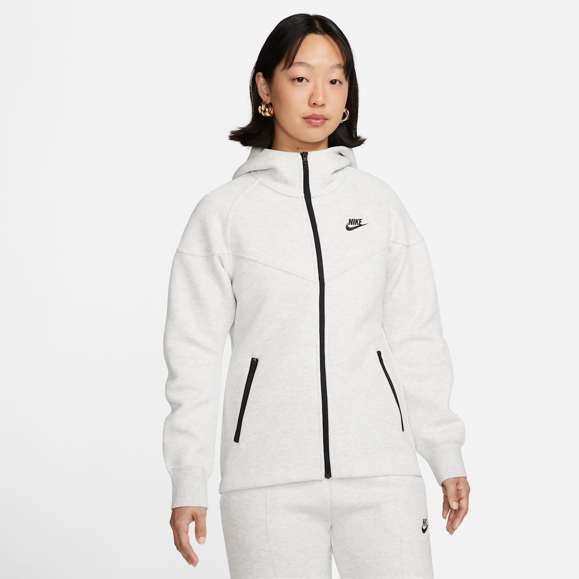 Nike Sportswear Tech Fleece Windrunner 女子全长拉链开襟连帽衫