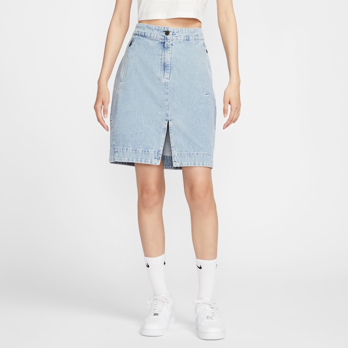 Nike Sportswear 女子牛仔半身裙