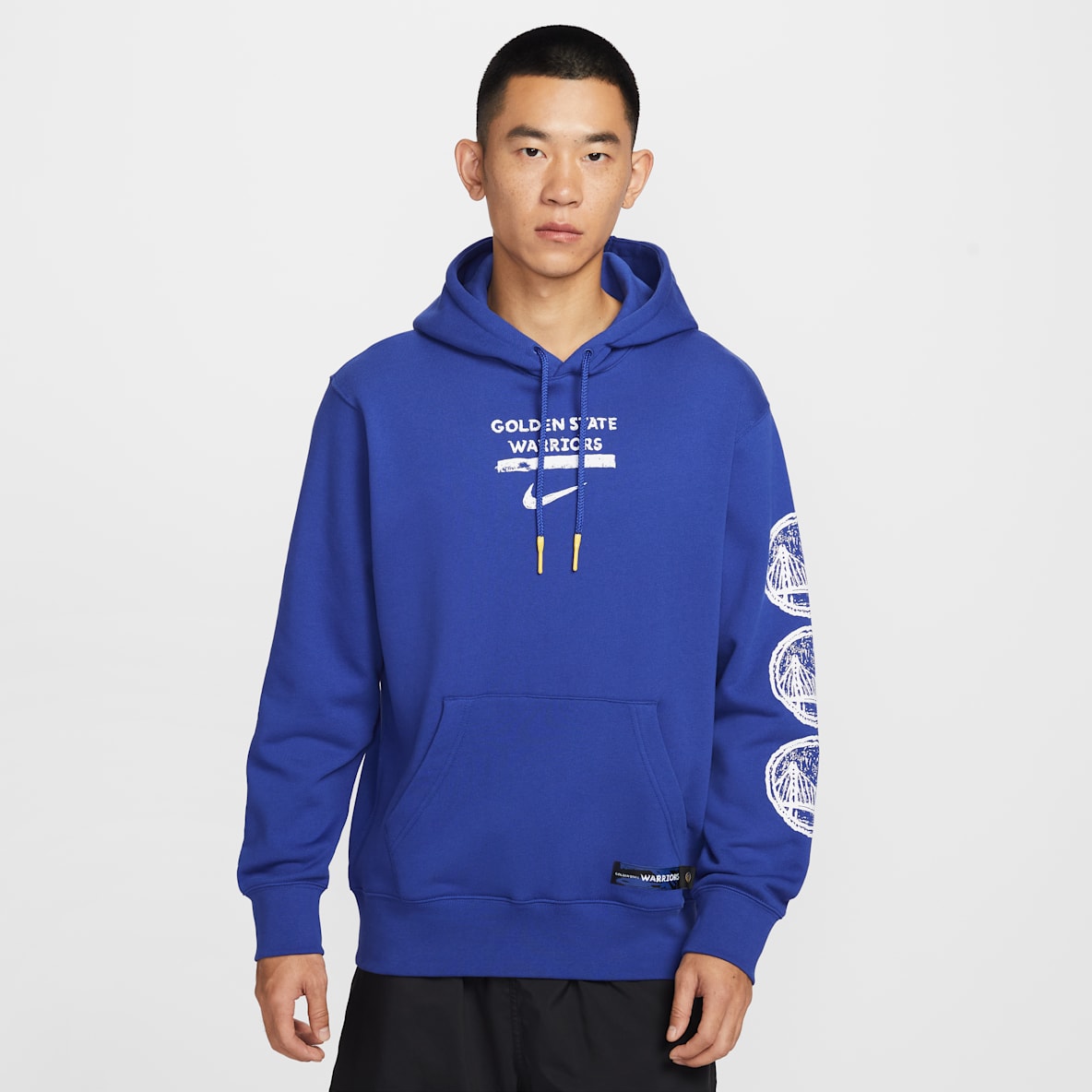 金州勇士队 Nike 男子套头连帽衫