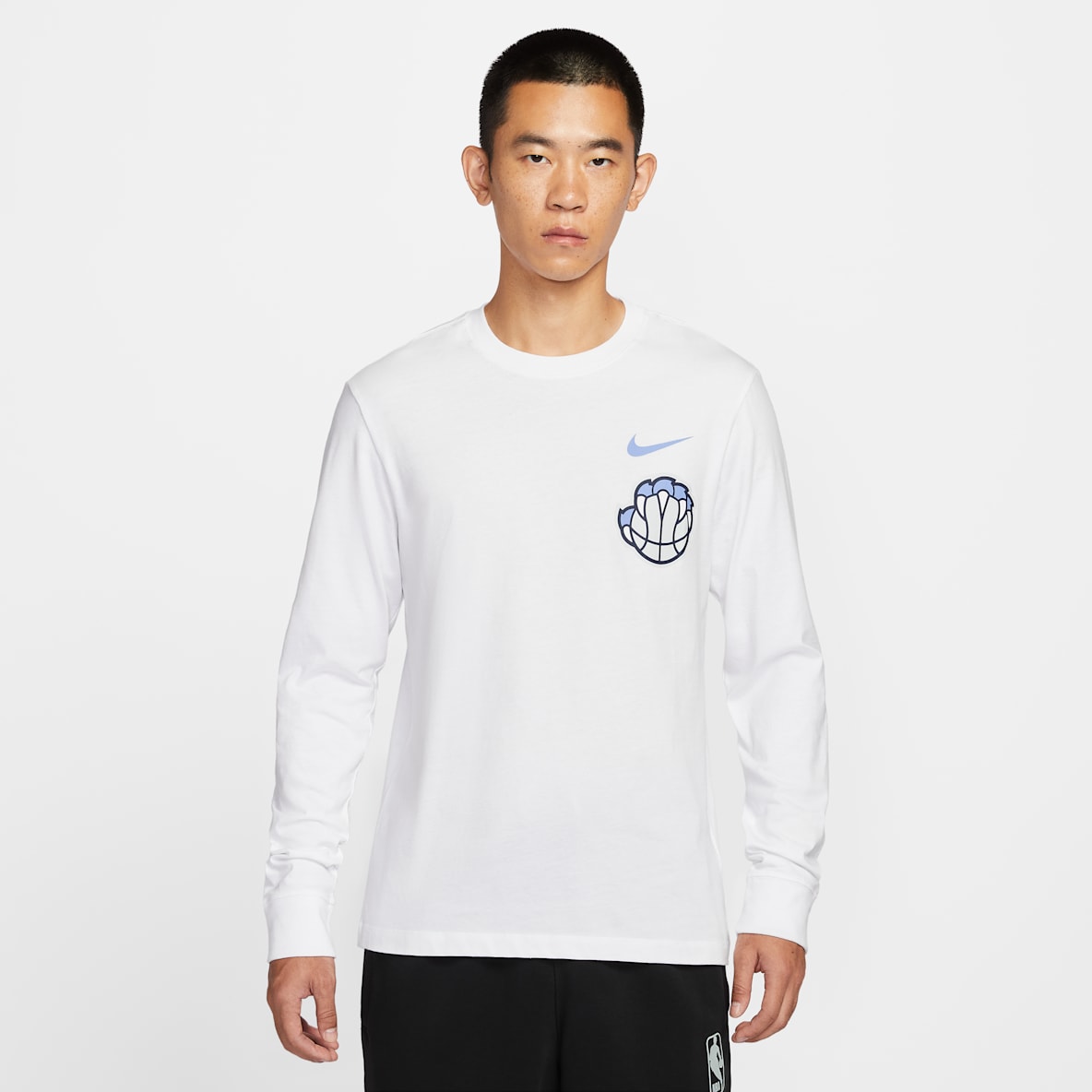 孟菲斯灰熊队 Essential City Edition Nike NBA 男子长袖T恤