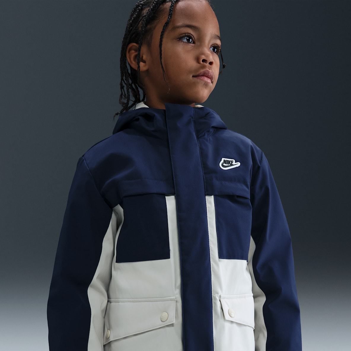 Nike 幼童拒水三合一两件套羽绒内胆夹克