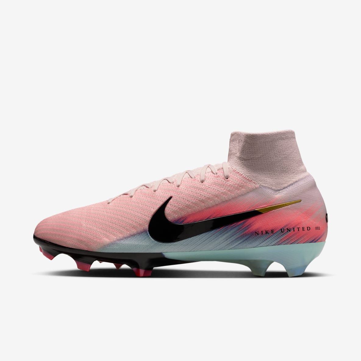 Nike United Mercurial Superfly 10 Elite 耐克刺客系列男/女 FG 天然硬质草地高帮足球鞋