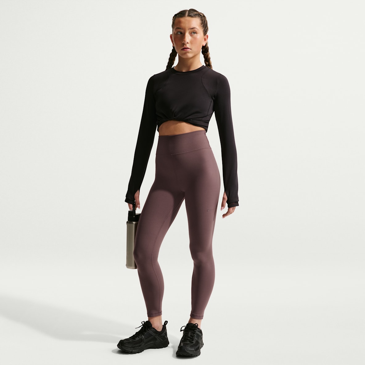 Nike MAVN Dri-FIT 耐克好动心系列大童（女孩）速干高腰紧身裤