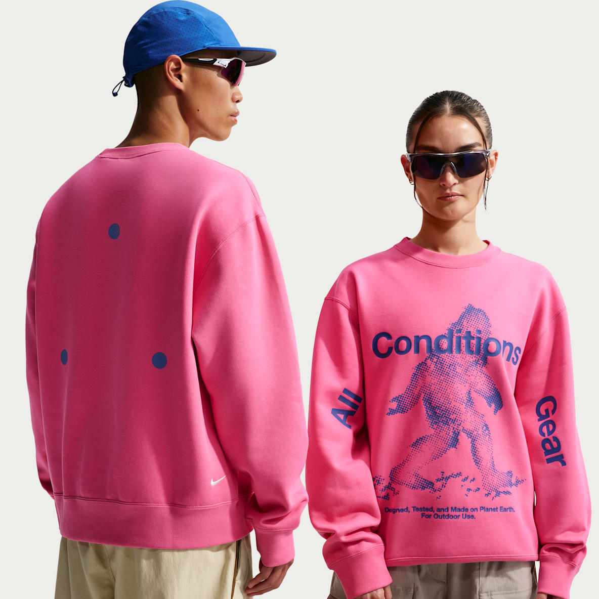 Nike ACG "Tuff Fleece" Therma-FIT 男子拒水加绒套头圆领运动衫