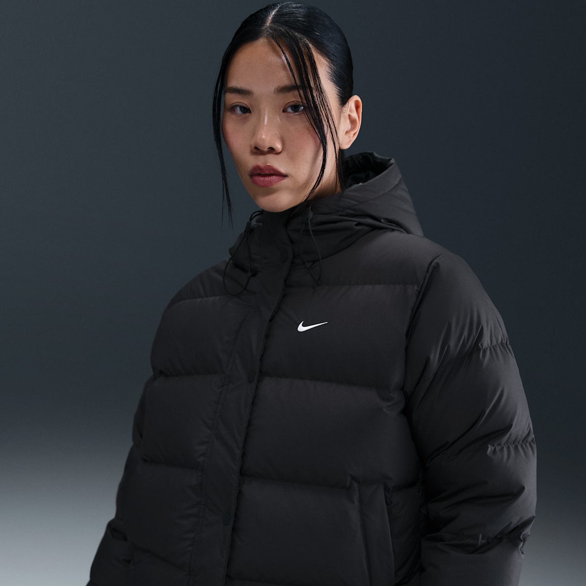 Nike Sportswear Metro Nike Sportswear Metro Therma-FIT 耐克都会系列女子拒水羽绒连帽夹克