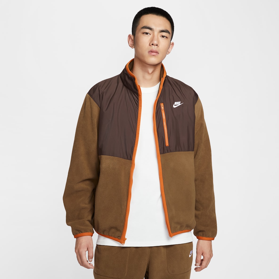 Nike Sportswear Club Nike Sportswear Club 男子冬季款全长拉链开襟摇粒绒夹克