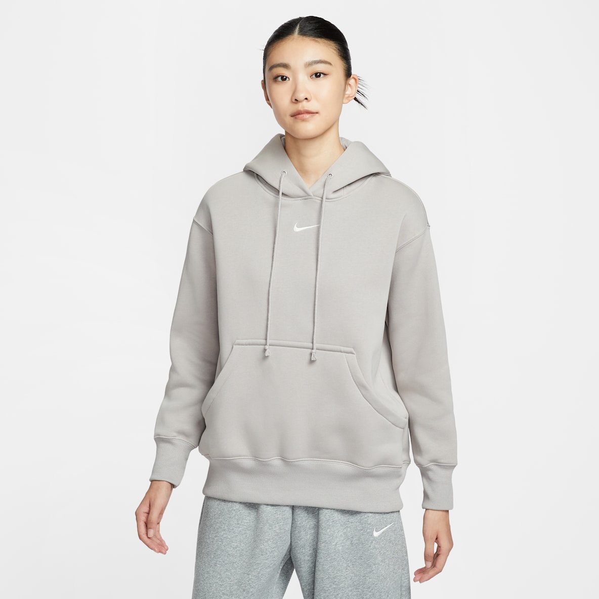Nike Sportswear Phoenix Fleece 女子 Oversize 风加绒套头连帽衫