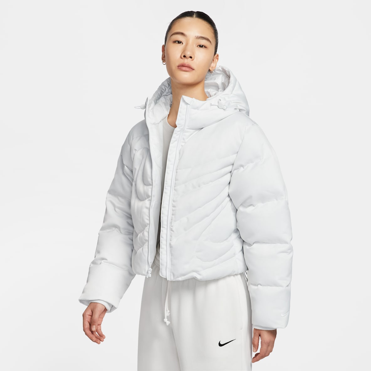 Nike Sportswear Swoosh Series 耐克暖钩羽绒服系列 Therma-FIT 女子 Oversize 风羽绒夹克