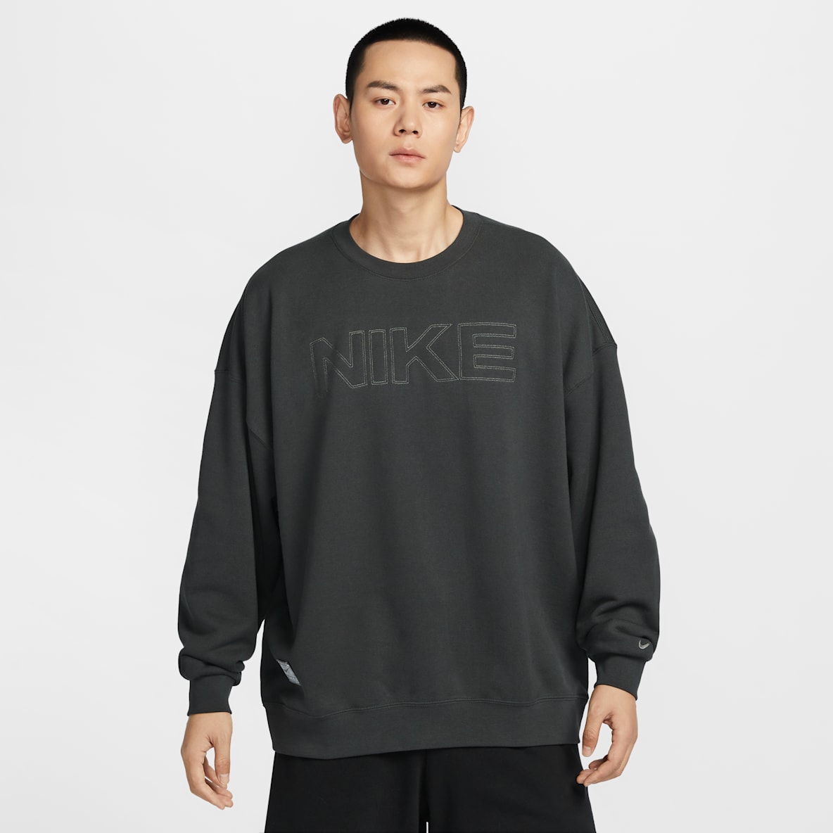Nike Club 男子 Oversize 风法式毛圈圆领运动衫