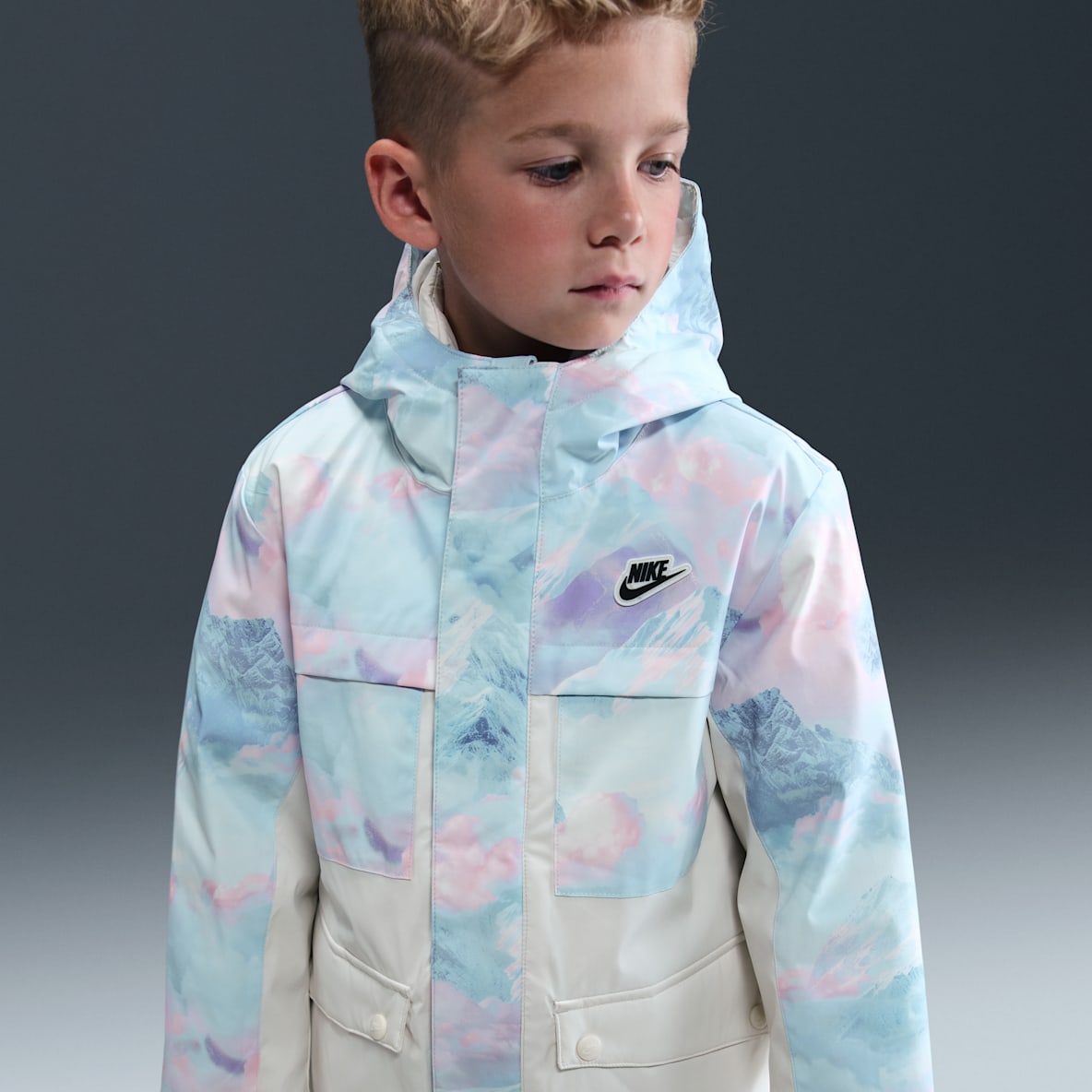 Nike 幼童拒水三合一两件套羽绒内胆夹克