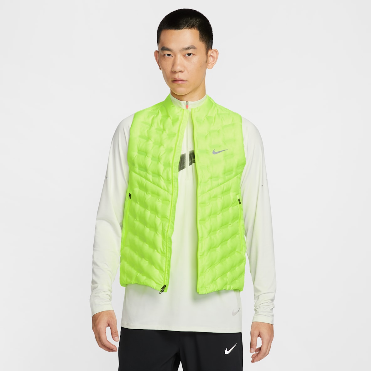 Nike Therma-FIT ADV Repel 男子羽绒拼接拒水跑步马甲