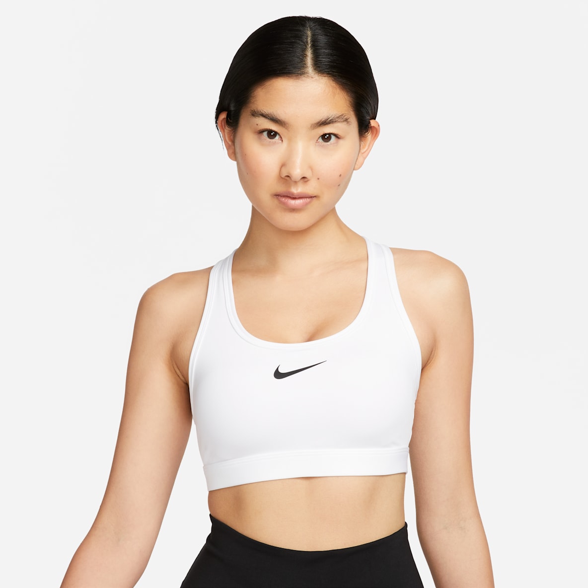 Nike Swoosh 女子中强度支撑速干衬垫运动内衣