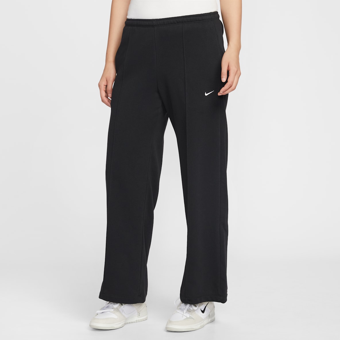 Nike Sportswear Chill Terry 女子中腰法式毛圈直筒长裤