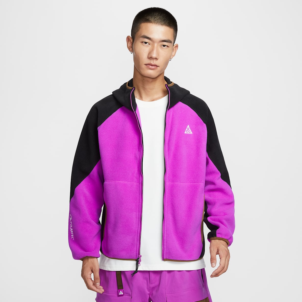 Nike ACG "Wolf Tree" 男子摇粒绒全长拉链开襟连帽衫