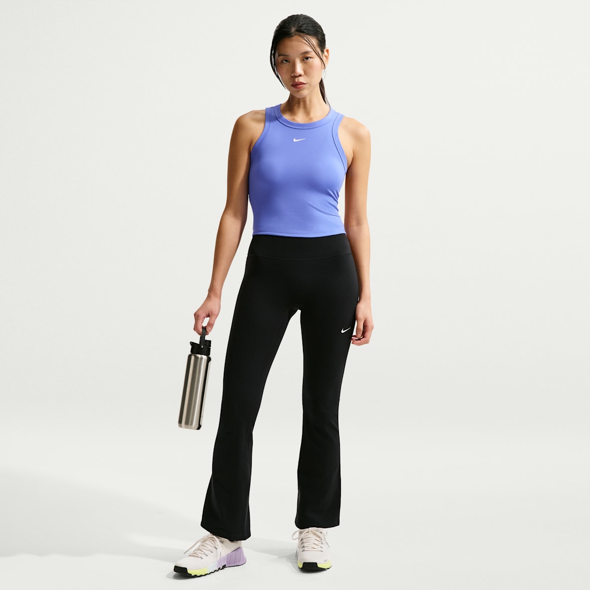 Nike One 女子速干高腰喇叭紧身裤