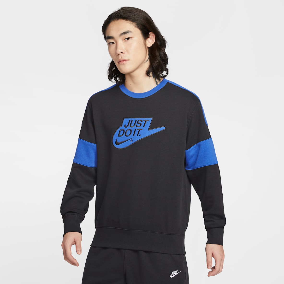 Nike Sportswear Club 男子法式毛圈圆领运动衫