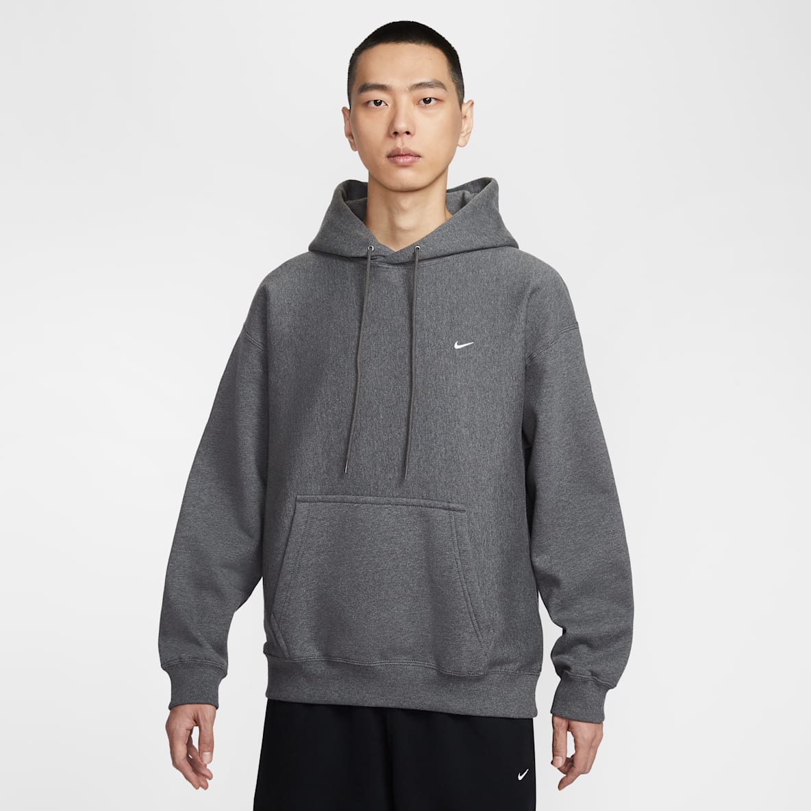 Nike Solo Swoosh 男子加绒套头连帽衫