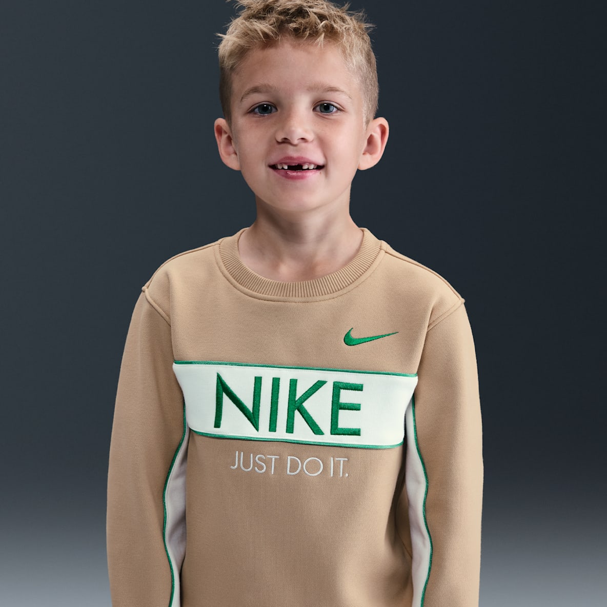 Nike.Net 幼童加绒圆领上衣