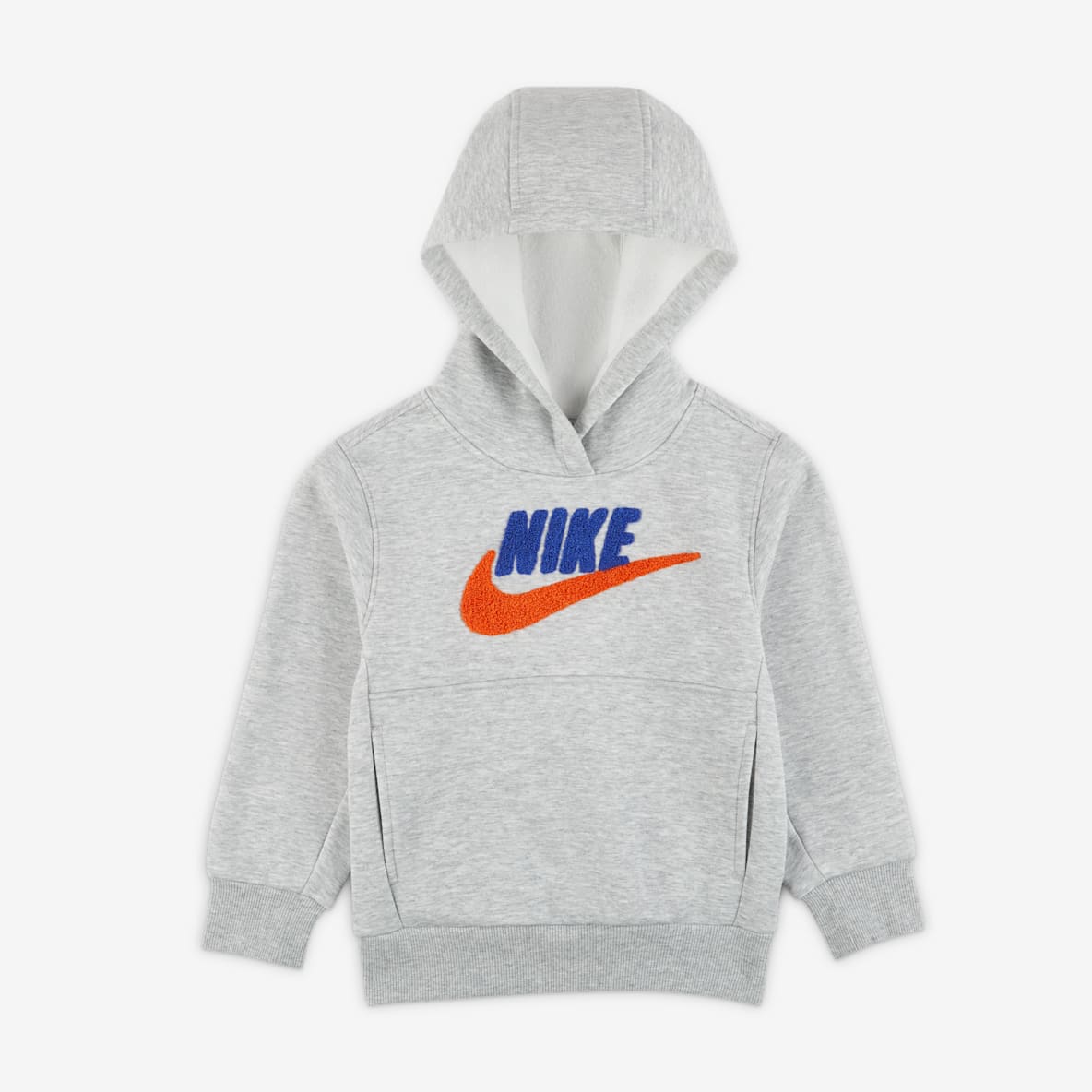 Nike Club 幼童加绒套头连帽衫