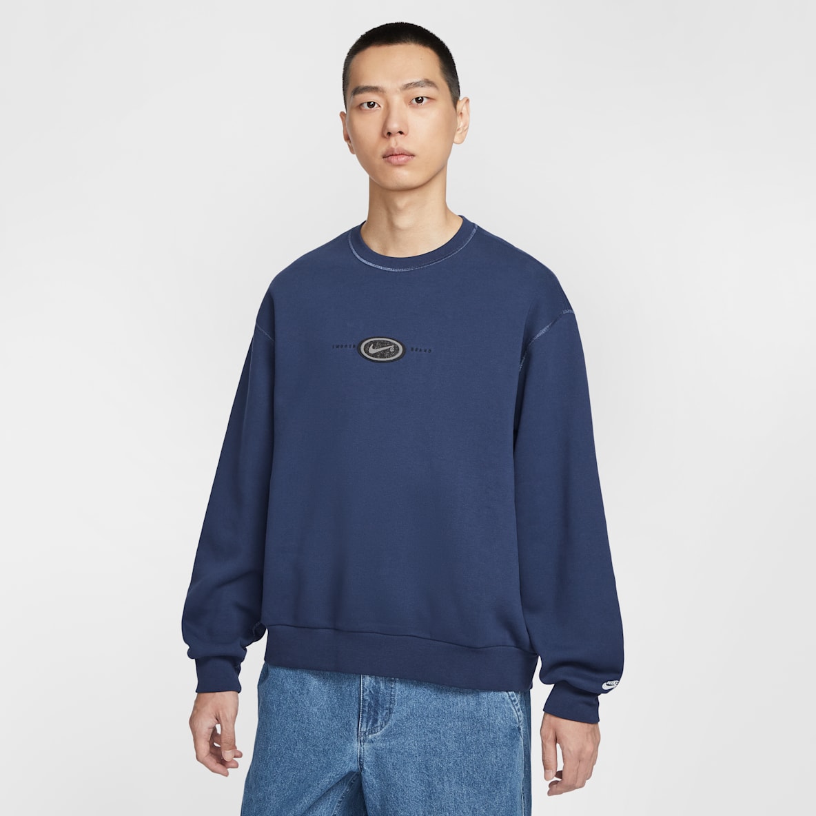 Nike SB x Eric Koston 男子加绒滑板圆领上衣