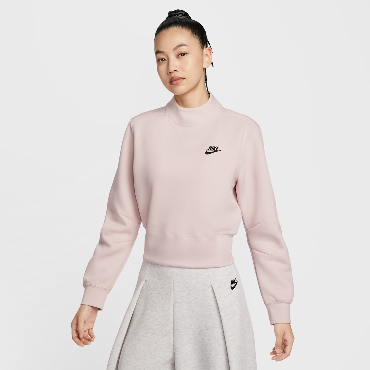 Nike Tech 女子针织企领上衣