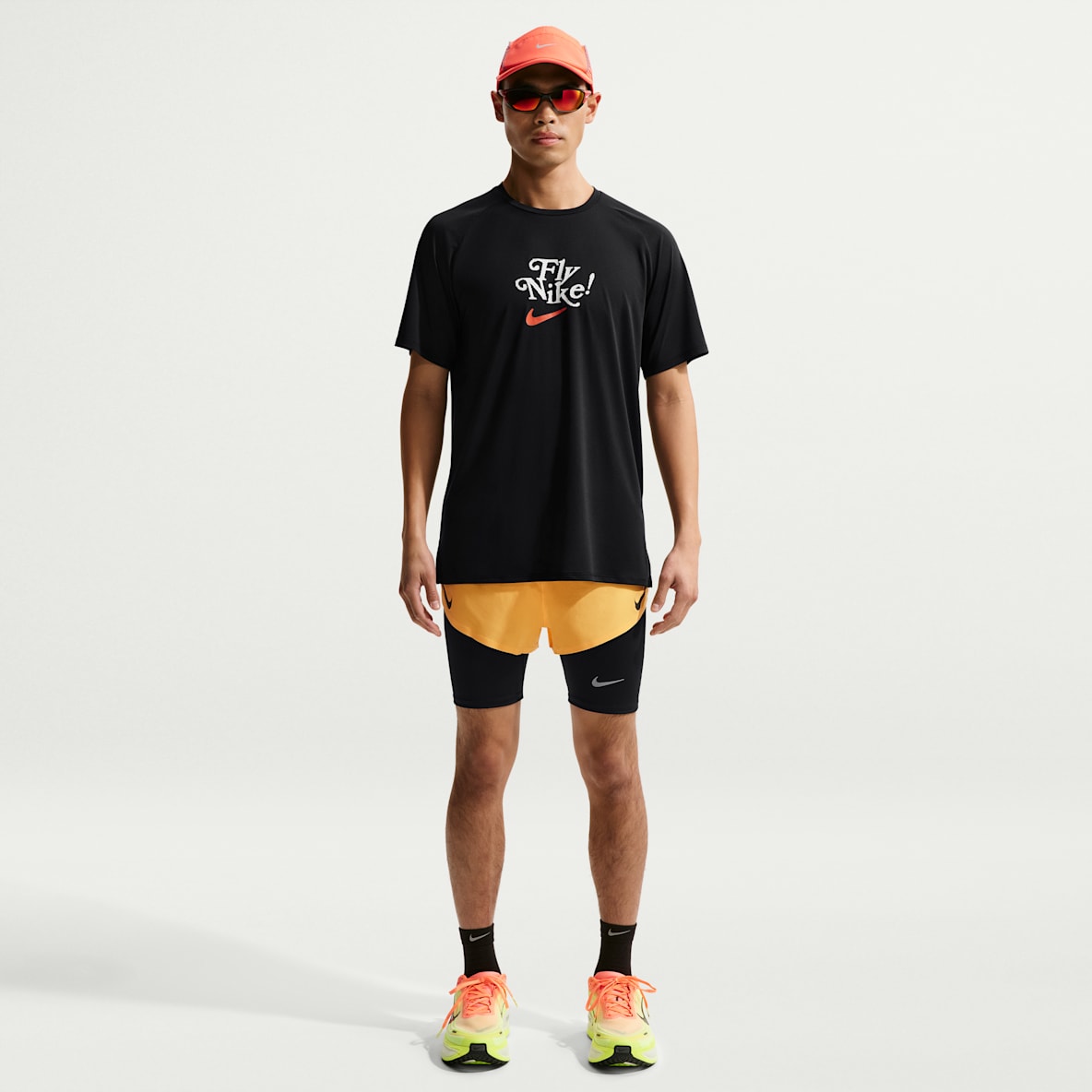Nike AeroSwift Dri-FIT ADV 男子速干跑步短裤（含衬裤）