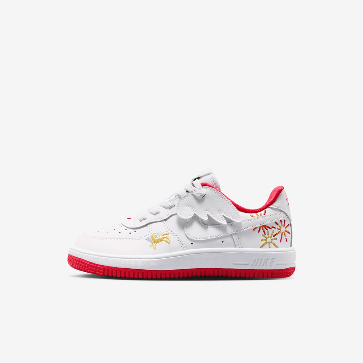 Nike Force 1 Low EasyOn 马年限定脱缰系列 新年款幼童运动鞋