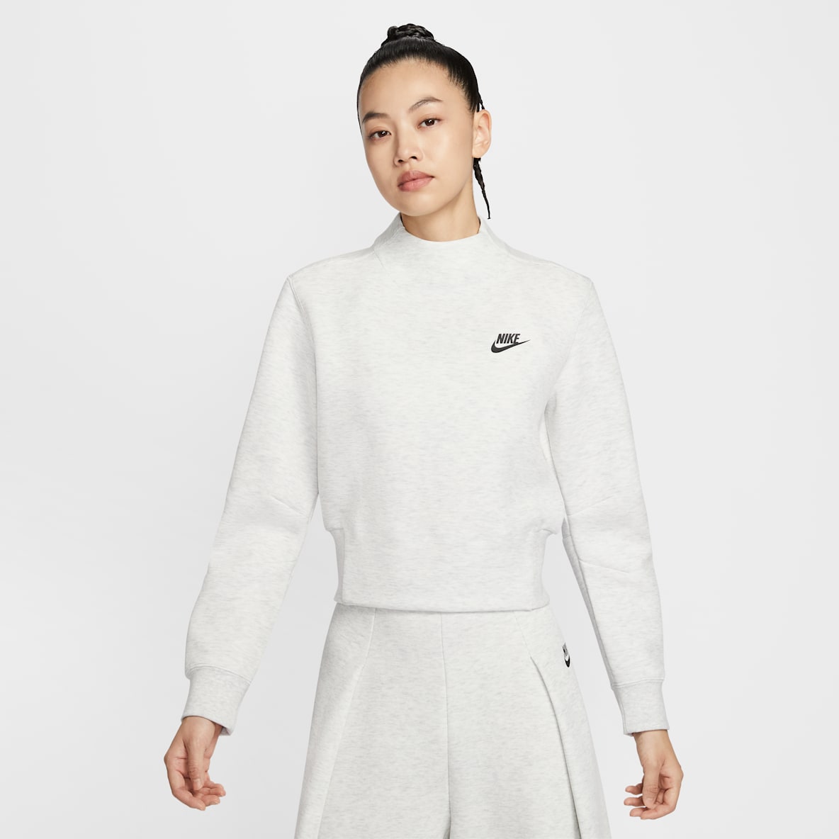 Nike Tech 女子针织企领上衣