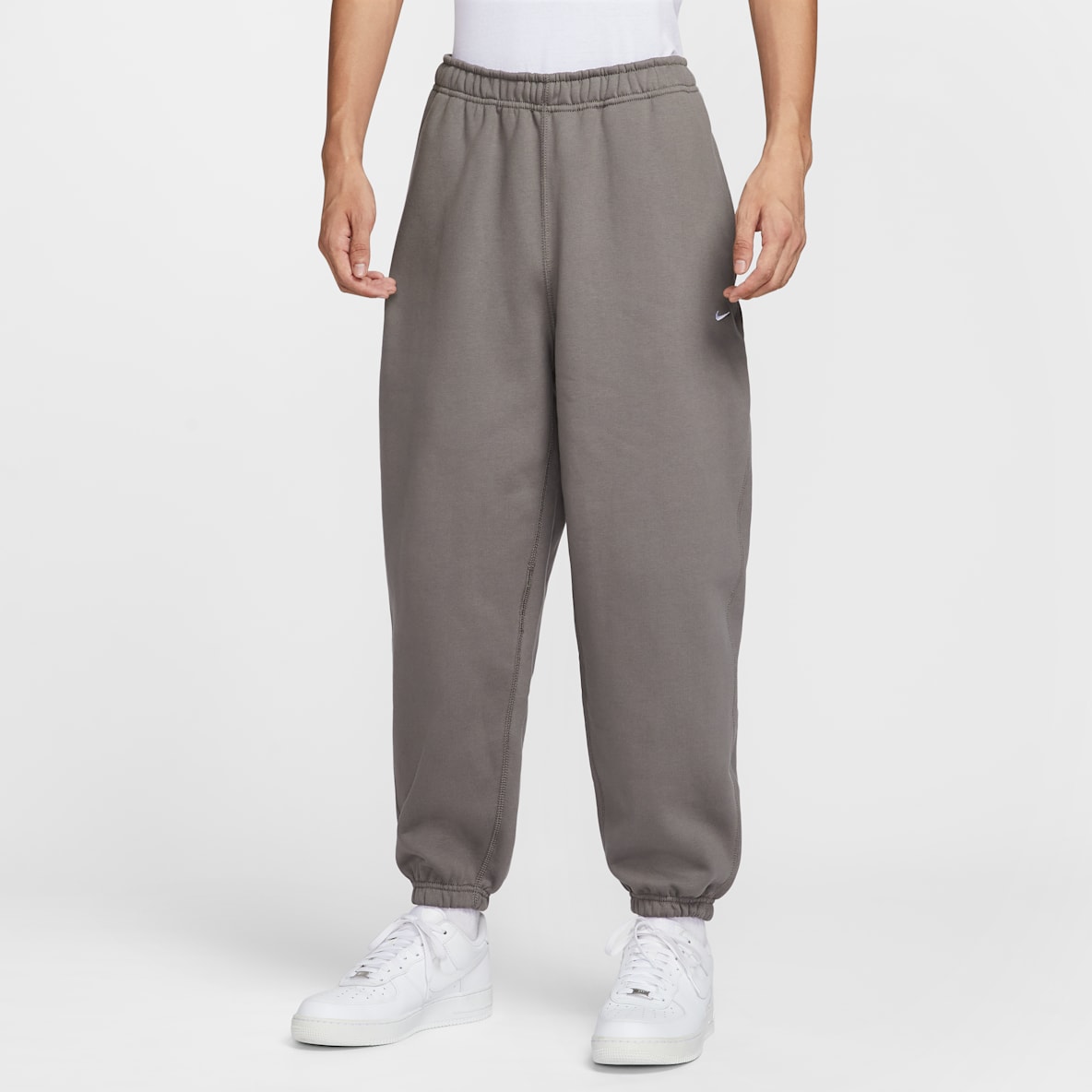 Nike Solo Swoosh 男子收口加绒长裤