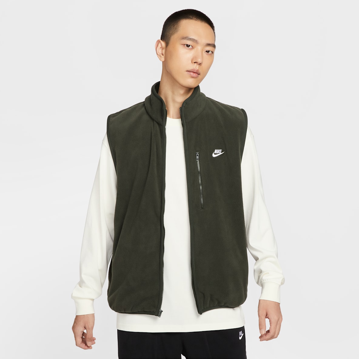 Nike Sportswear Club 男子冬季款摇粒绒马甲