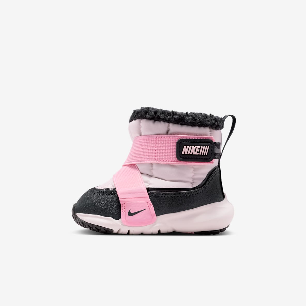 Nike Flex Advance 耐克小飞碟婴童易穿脱毛绒运动靴