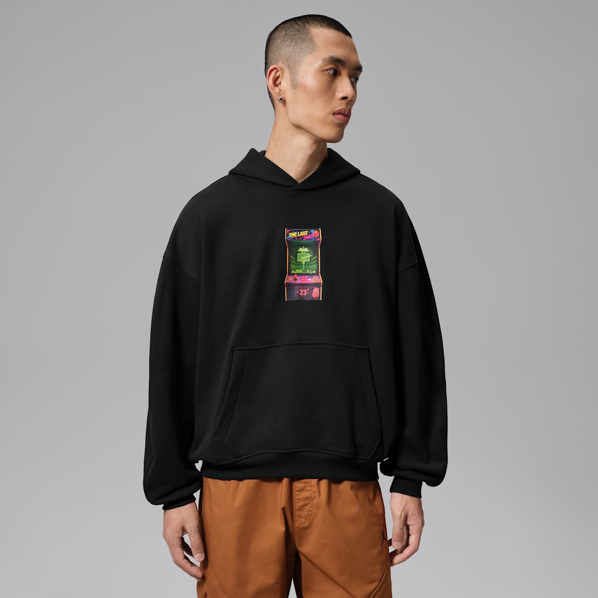 Jordan Flight Fleece 男子印花套头连帽衫