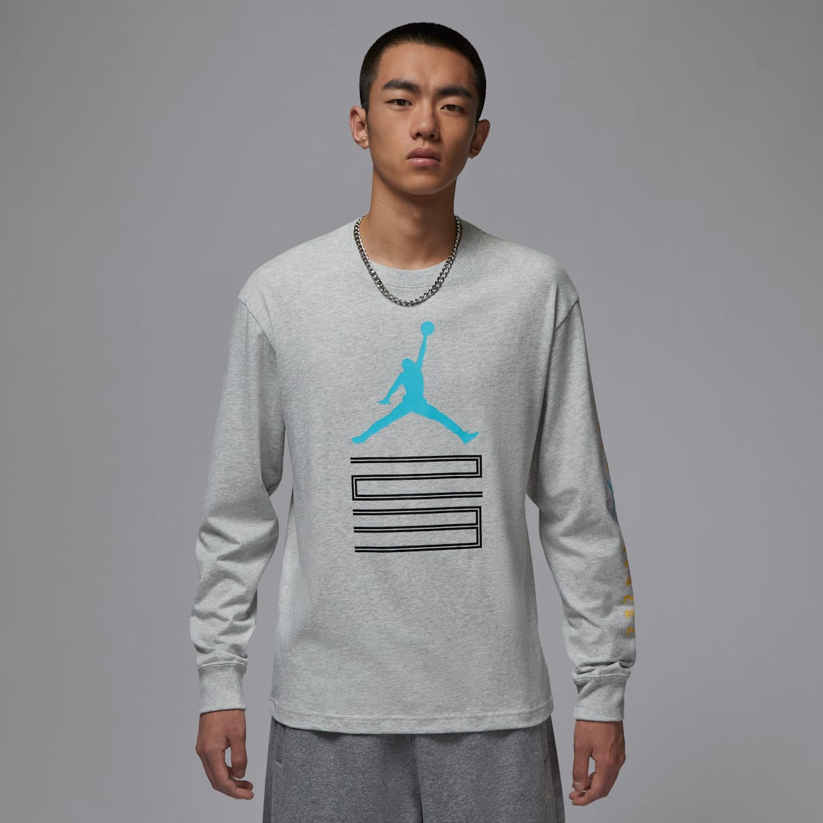 Jordan Brooklyn AJ11 男子印花长袖T恤