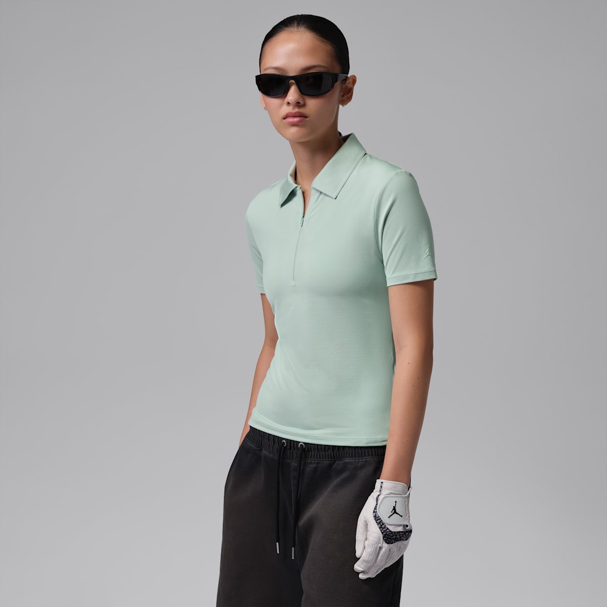 Jordan Sport Dri-FIT 女子防晒速干高尔夫短袖翻领T恤