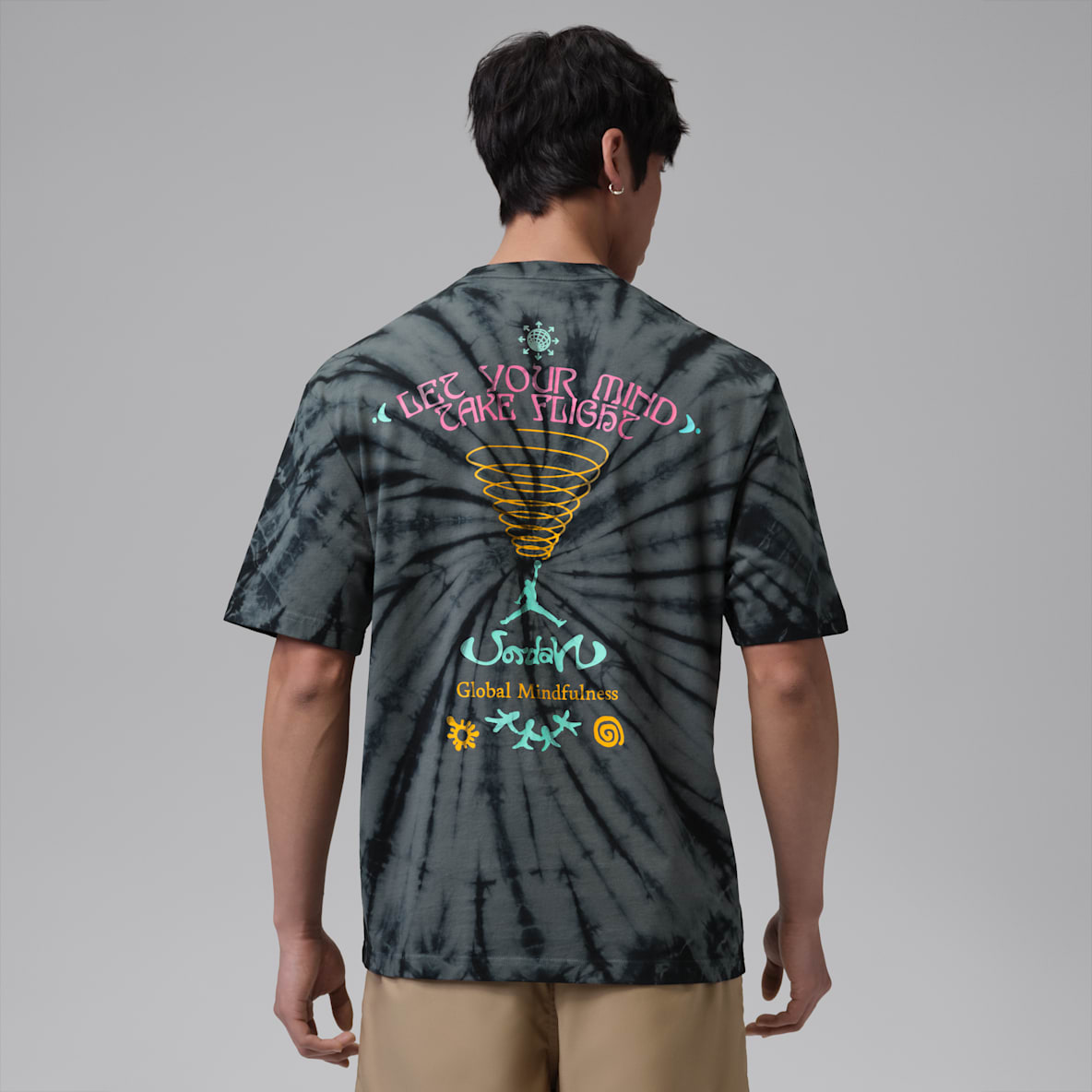 Jordan Brooklyn Jordan Brooklyn 男子扎染T恤