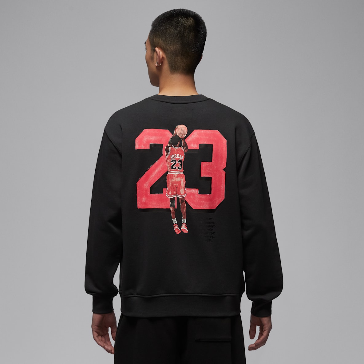 Jordan Jordan 男子图案圆领运动衫