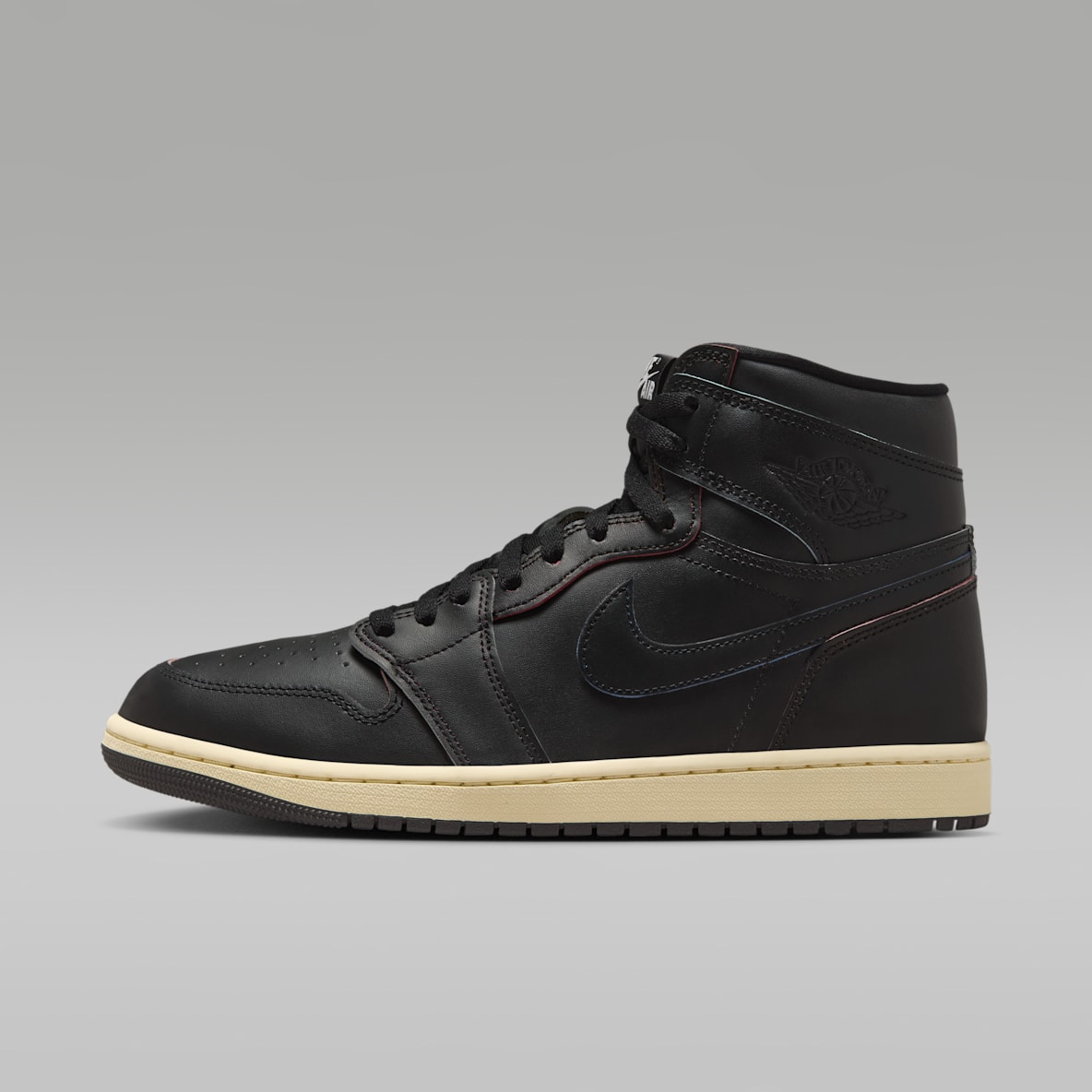 Air Jordan 1 Retro High OG "Black and Muslin" 复刻男子运动鞋
