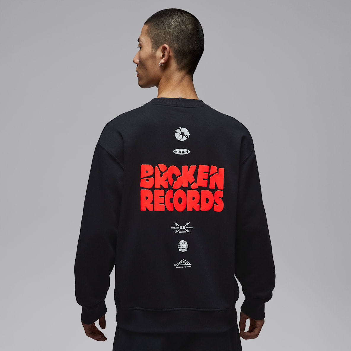 Jordan Brooklyn Jordan Brooklyn 男子圆领运动衫