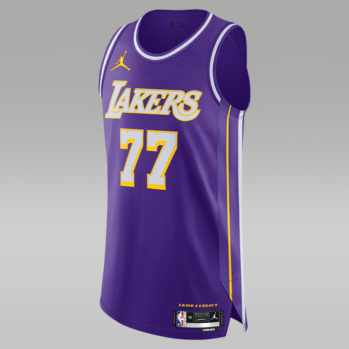 2025/26 赛季洛杉矶湖人队 Statement Edition Jordan Dri-FIT ADV NBA Authentic Jersey 男子速干球衣