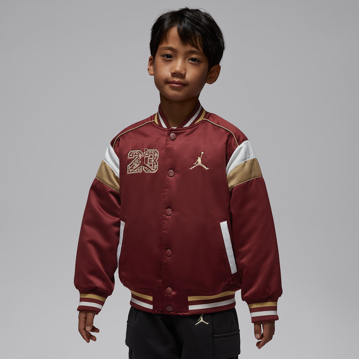 Jordan 新年系列 大童双面穿绗缝夹克